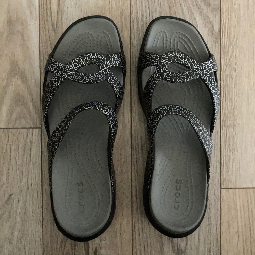 Hidden Mickey Crocs